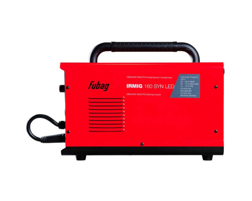 Сварочный полуавтомат FUBAG IRMIG 160 SYN LED (с горелкой 150А в комплекте) 646402