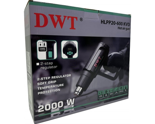 Фен технический DWT HLPP20-600 KVD Фен технический DWT HLPP20-600 KVD