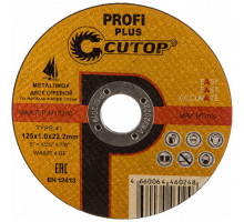 Диск абразивный Cutop Profi Plus 125х1,0х22,2 мм 40003т