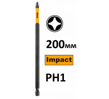 Набор ударных бит IMPACT INGCO INDUSTRIAL PH1x200 мм 10 шт SDBIM11PH183