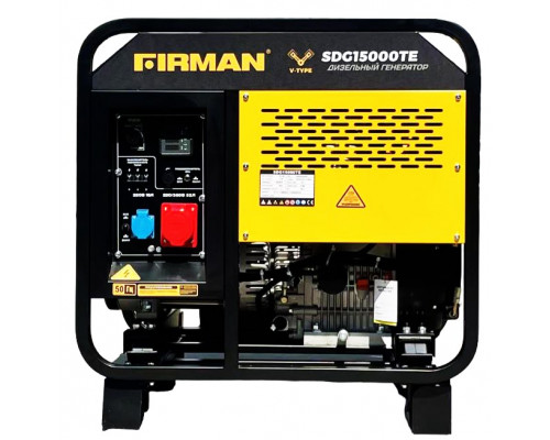 Дизельный генератор Firman SDG15000TE