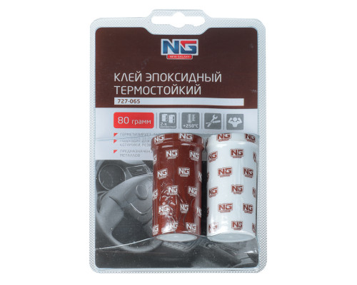 Эпоксидный клей NEW GALAXY TERMO 2-х компонентный, термостойкий +250 С, 80 гр. 727-065 Эпоксидный клей NEW GALAXY TERMO 2-х компонентный, термостойкий +250 С, 80 гр. 727-065