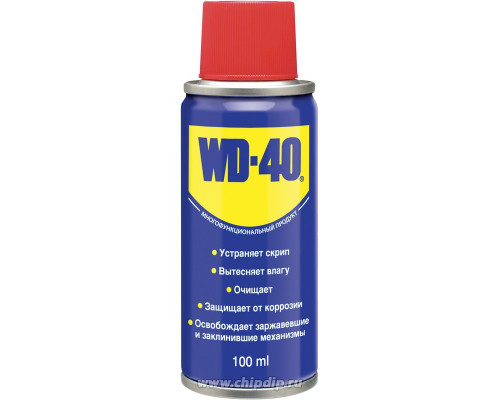 Средство смазочное универсальное WD-40 100 мл ORIGINAL WD0000/6 Средство смазочное универсальное WD-40 100 мл ORIGINAL WD0000/6