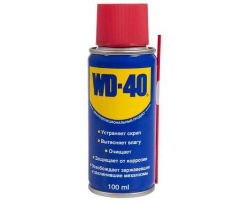 Средство смазочное универсальное WD-40 100 мл ORIGINAL WD0000/6 Средство смазочное универсальное WD-40 100 мл ORIGINAL WD0000/6