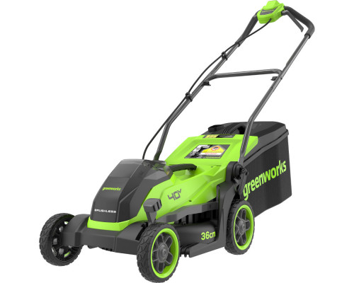 Газонокосилка аккумуляторная Greenworks GD40LM361, 40V, без АКБ и ЗУ 2520807 Газонокосилка аккумуляторная Greenworks GD40LM361, 40V, без АКБ и ЗУ 2520807