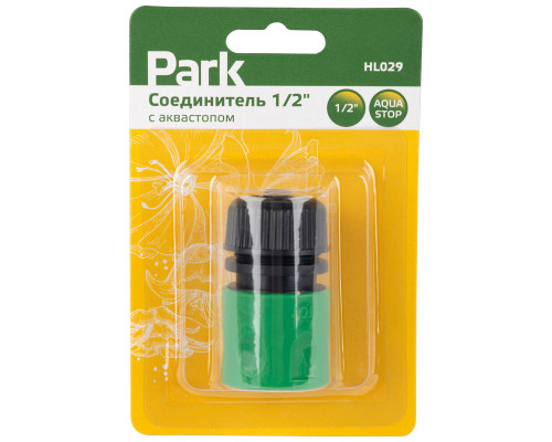 Соединитель с аквастопом HL029 1/2 Park 330081 Соединитель с аквастопом HL029 1/2 Park 330081