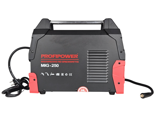 Полуавтомат сварочный многофункциональный Profipower MIG-250 5 в 1 (MIG/MAG//ММА/TIG) E0258