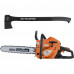 Бензопила VILLARTEC SB571 16" + Топор АХ1570 1101030001R1