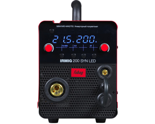 Сварочный полуавтомат FUBAG IRMIG 200 SYN LED с горелкой 250А в комплекте 646404 Сварочный полуавтомат FUBAG IRMIG 200 SYN LED с горелкой 250А в комплекте 646404