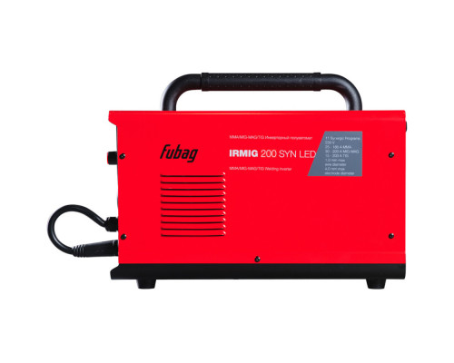 Сварочный полуавтомат FUBAG IRMIG 200 SYN LED с горелкой 250А в комплекте 646404 Сварочный полуавтомат FUBAG IRMIG 200 SYN LED с горелкой 250А в комплекте 646404
