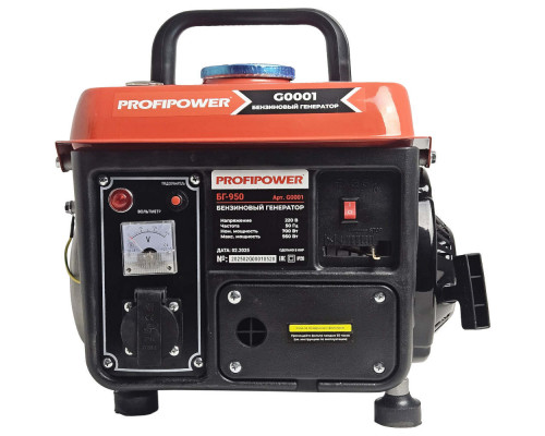 Бензиновый генератор Profipower БГ-950 G0001 Бензиновый генератор Profipower БГ-950 G0001
