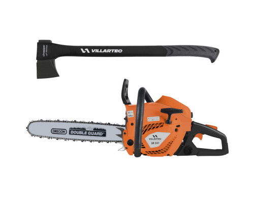 Бензопила VILLARTEC SB591 16" + Топор AX1570 1101040001R1 Бензопила VILLARTEC SB591 16" + Топор AX1570 1101040001R1