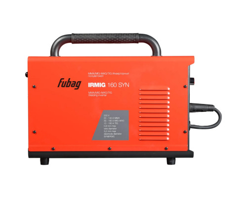 Сварочный аппарат Fubag IRMIG 160 SYN+ горелка FB 150 3 м 38440 Сварочный аппарат Fubag IRMIG 160 SYN+ горелка FB 150 3 м 38440
