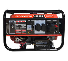 Бензиновый генератор Profipower БГ-6500Э G0005