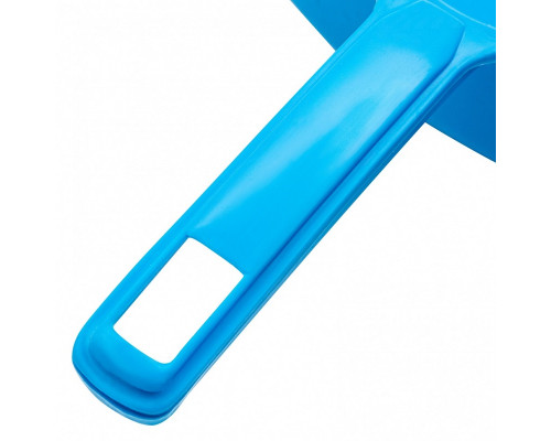 Набор: совок с кромкой 330 x 225 мм и щетка-сметка 285 мм, голубой, Home PALISAD 933105