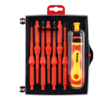 Набор диэлектрических отверток ЕРМАК 9 предметов 651-246