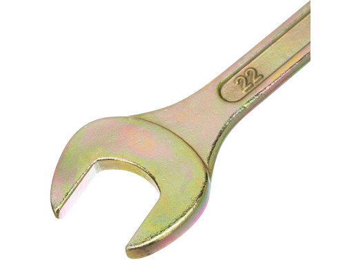 Набор ключей рожковых 6-22 мм, 8 шт, желтый цинк Сибртех 15280