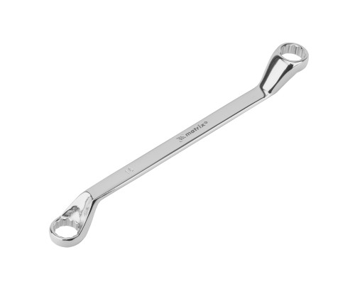 Набор ключей накидных 6 шт, 6-17 мм, CrV, Elliptical, зеркальное хромирование Matrix 15336