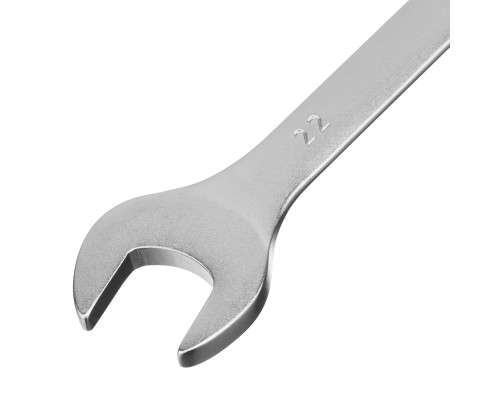 Набор ключей комбинированных 6-22 мм, 12 шт, CrV, матовый хром Stels 15421