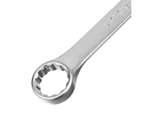 Набор ключей комбинированных 6-22 мм, 12 шт, CrV, матовый хром Stels 15421