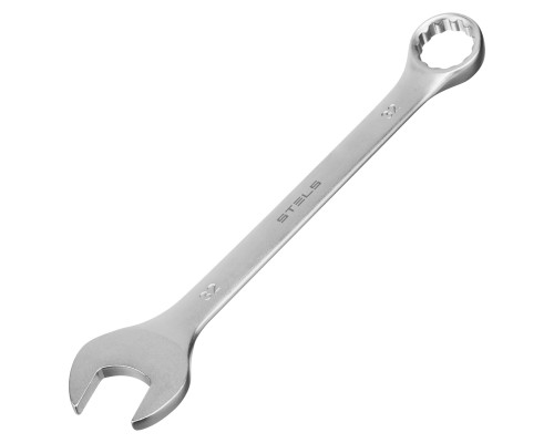 Набор ключей комбинированных 6-32 мм, 22 шт, CrV, матовый хром Stels 15423