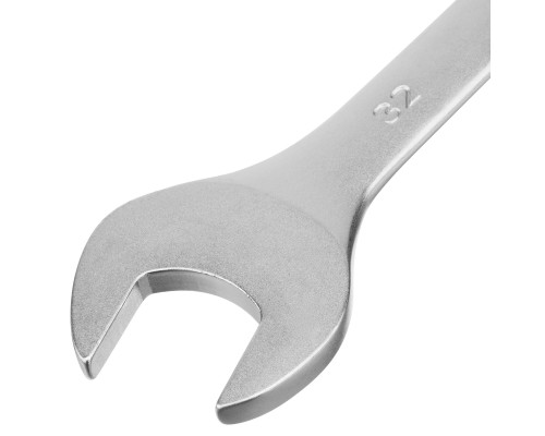 Набор ключей комбинированных 6-32 мм, 22 шт, CrV, матовый хром Stels 15423