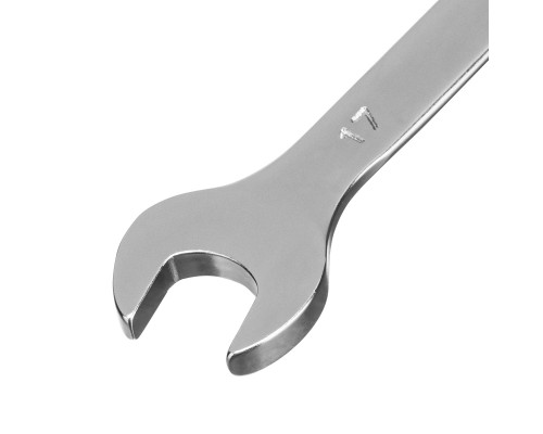 Набор ключей комбинированных 6-19 мм, 8 шт., CrV, матовый хром Stels 15443