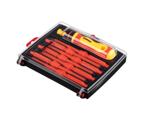 Набор диэлектрических отверток ЕРМАК 9 предметов 651-246