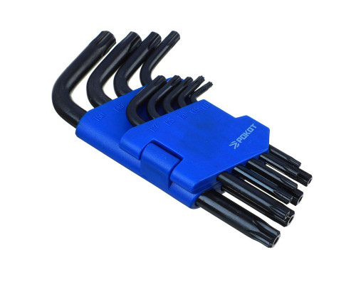 Набор ключей РОКОТ TORX-профиль, 50x3 мм-125x9 мм, 9 предметов 633-024