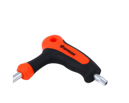 Набор Т-образных имбусовых ключей Torx ЕРМАК T10-T50 633-029