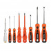 Набор 8 отверток ЕРМАК PH1х100, SL4x100, PH2x100, SL6x100, SL3x75, SL5x75, PH0х75+тестер напряжения 651-652