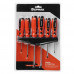 Набор 6 отверток ЕРМАК PH2x150, SL6x150, PH1x100, SL5x100, PH0x75, SL3x75 651-237