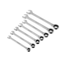 Набор комбинированных ключей с трещоткой РОКОТ 7 шт. 689-008