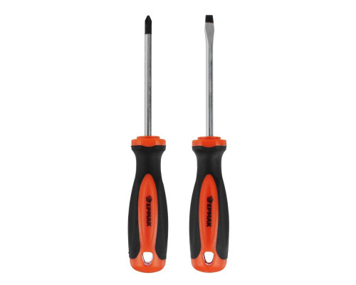 Набор отверток ЕРМАК 9986 PH2-SL6x100 мм, 2 предмета 651-066