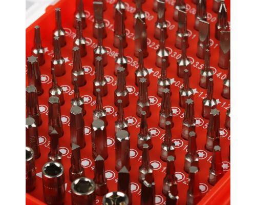 Набор инструментов для точных работ ЕРМАК 108 предметов 651-225