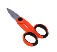 Ножницы универсальные ЕРМАК 14 см, лезвия 2CR13, рукоятка PP+TPR, блистер 624-105