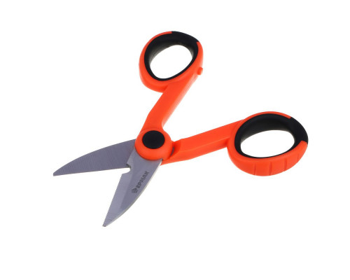 Ножницы универсальные ЕРМАК 14 см, лезвия 2CR13, рукоятка PP+TPR, блистер 624-105