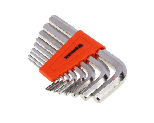 Набор ключей - шестигранников ЕРМАК 2,0-12 мм, 9 шт. (009) 657-009