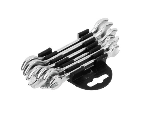 Набор ключей рожковых РОКОТ оцинкованные, в пластик. подвесе 6 пр. (6x7, 8x10, 9x11, 10x12, 12x13, 13x14 мм) 736-001