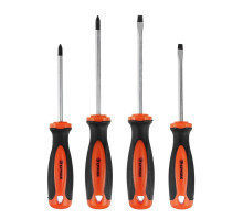 Набор отверток ЕРМАК 9986 PH1,PH2x100; SL5,SL6x100, 4 предмета 651-059