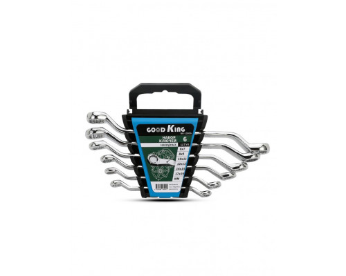 Набор гаечных коленчатых ключей GOODKING 6 предметов NK-10006