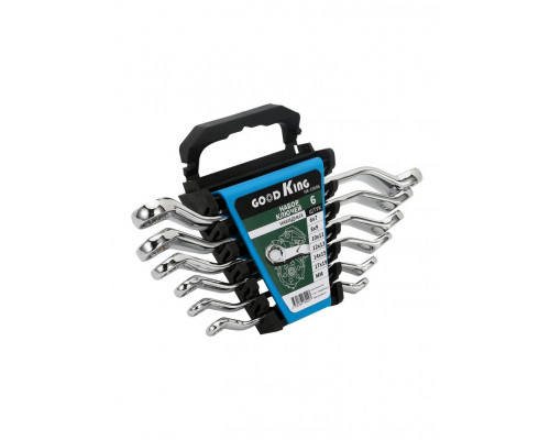 Набор гаечных коленчатых ключей GOODKING 6 предметов NK-10006