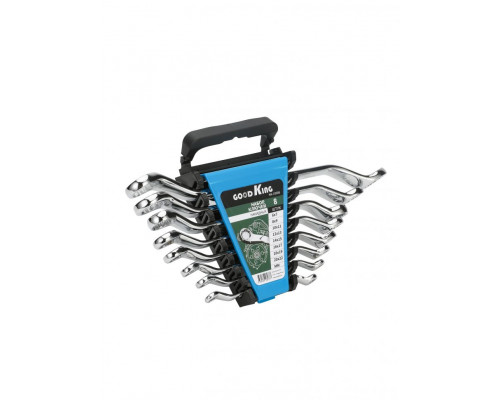 Набор гаечных коленчатых ключей GOODKING 8 предметов NK-10008