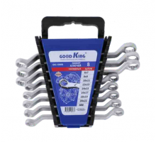 Набор накидных ключей 8 шт. с холдером GOODKING 44220