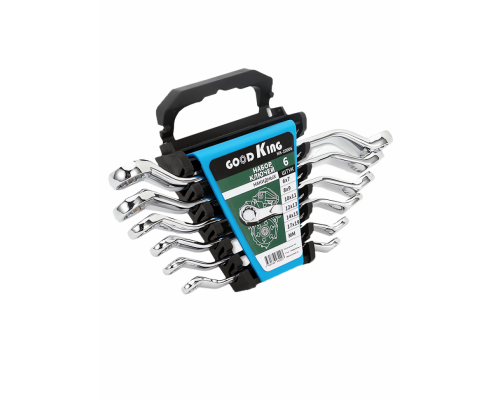 Набор накидных ключей 6 шт. с холдером GOODKING 44218