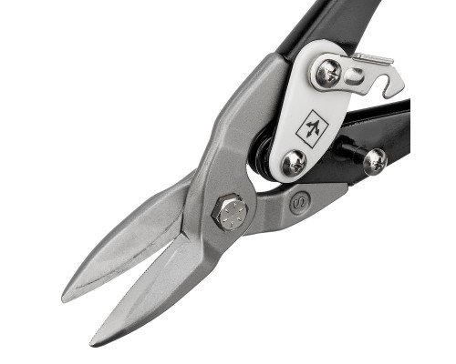 Ножницы по металлу Matrix PRO 250 мм, прямой рез, сталь CRMO, двухкомпонентные рукоятки 78322