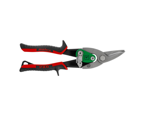 Ножницы по металлу Matrix PRO 250 мм, правый рез, сталь CRMO, двухкомпонентные рукоятки 78324