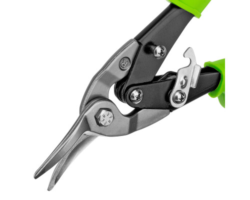 Ножницы по металлу СИБРТЕХ 250 мм, правый рез, сталь С55, двухкомпонентные рукоятки 78337