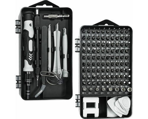 Набор прецизионных отверток VertexTools 115 предметов 0033-115