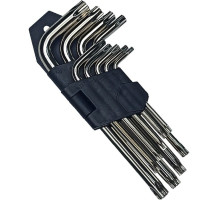 Набор малых ключей Vertextools № 3 Torx 9 предметов 1631-03